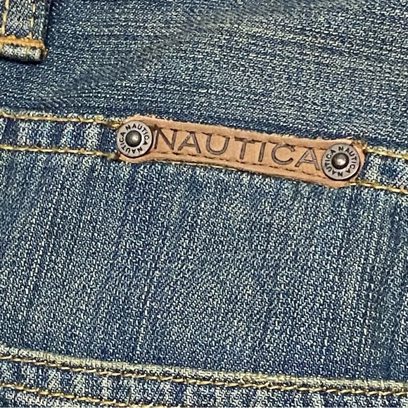Nautica Jean Classic Dark Blue Wash Relax Five Pocket M 36x34 Cotton Brad Pocket - Picture 6 of 13